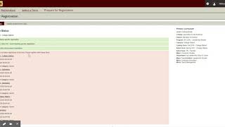 How to look at registration times in Howdy