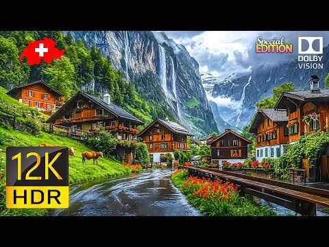 Switzerland 12K HDR - The World's Most Beautiful Country #4k #8k #12k