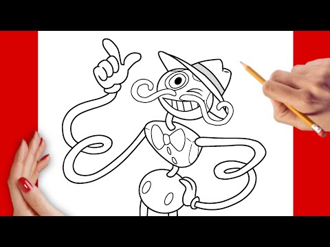HOW TO DRAW Daddy Long Legs | Poppy Playtime @amandadrawings