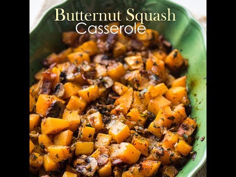 Butternut Squash Casserole Bake- Autumn Straight from...
