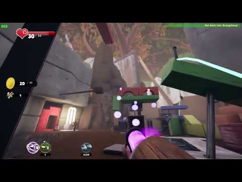 Let's Play Supraland: Crash - Part 3 - Getting Back to Town