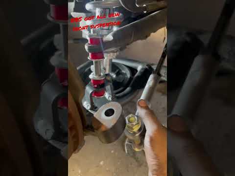 NBS Silverado on Viking coilovers/DJM arms and heim joint tie rods #shorts #reels #nbs
