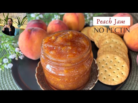 Easy Homemade Peach Jam (No Pectin)