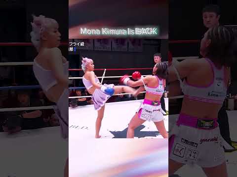 Mona Kimura is officially stepping back into the K-1 ring!