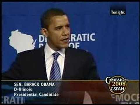 Don't Tell Me Words Don't Matter--Obama's BEST speech YET!