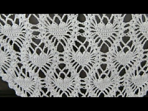 How to crochet an easy shawl