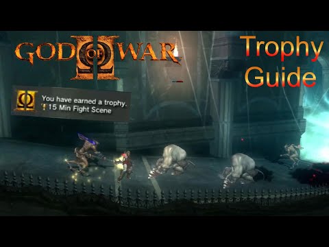 God Of War 2 - 15 Min Fight Scene - Trophy Guide
