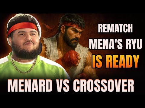🔥REMATCH FT5 ▰ MENARD (Ryu) vs CROSSOVER (Terry) ▰ Street Fighter 6 | High-Level Set 🔥