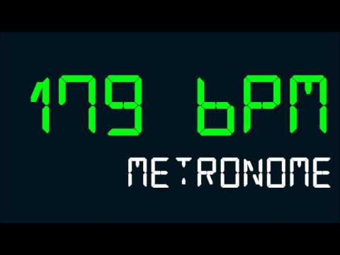 179 BPM (Beats Per Minute) Metronome