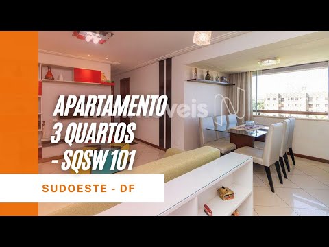 Apartamento na SQSW 101 Bloco F - Sudoeste Brasília