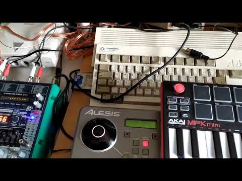 Amiga Test live and mixer with renoise