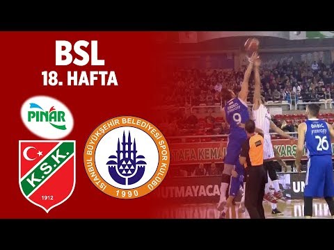Pınar Karşıyaka-İstanbul BBSK özet görüntüler