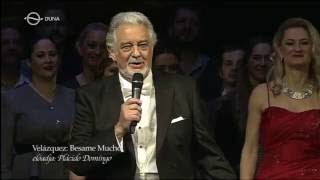 Video thumbnail of "Placido Domingo - Besame Mucho, Budapest, 6 February 2016"