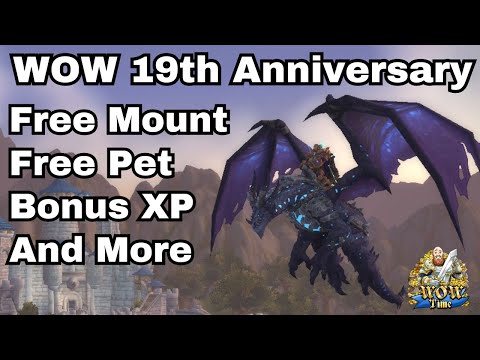 WoW 19th Anniversary COMPLETE GUIDE WoW Dragonflight 10.2 | Azure Worldchiller Mount And More