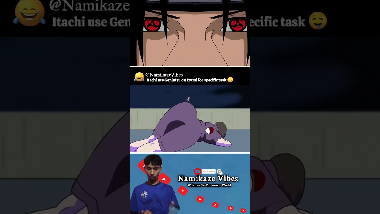 Itachi's deal with Izumi 🤤 #naruto #namikazevibes #shorts