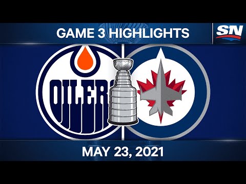 NHL Game Highlights | Oilers vs. Jets, Game 3 - May 23, 2021