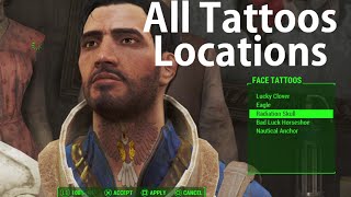 Fallout 4 All Tattoos Locations All Taboo Tattoos Magazines Locations