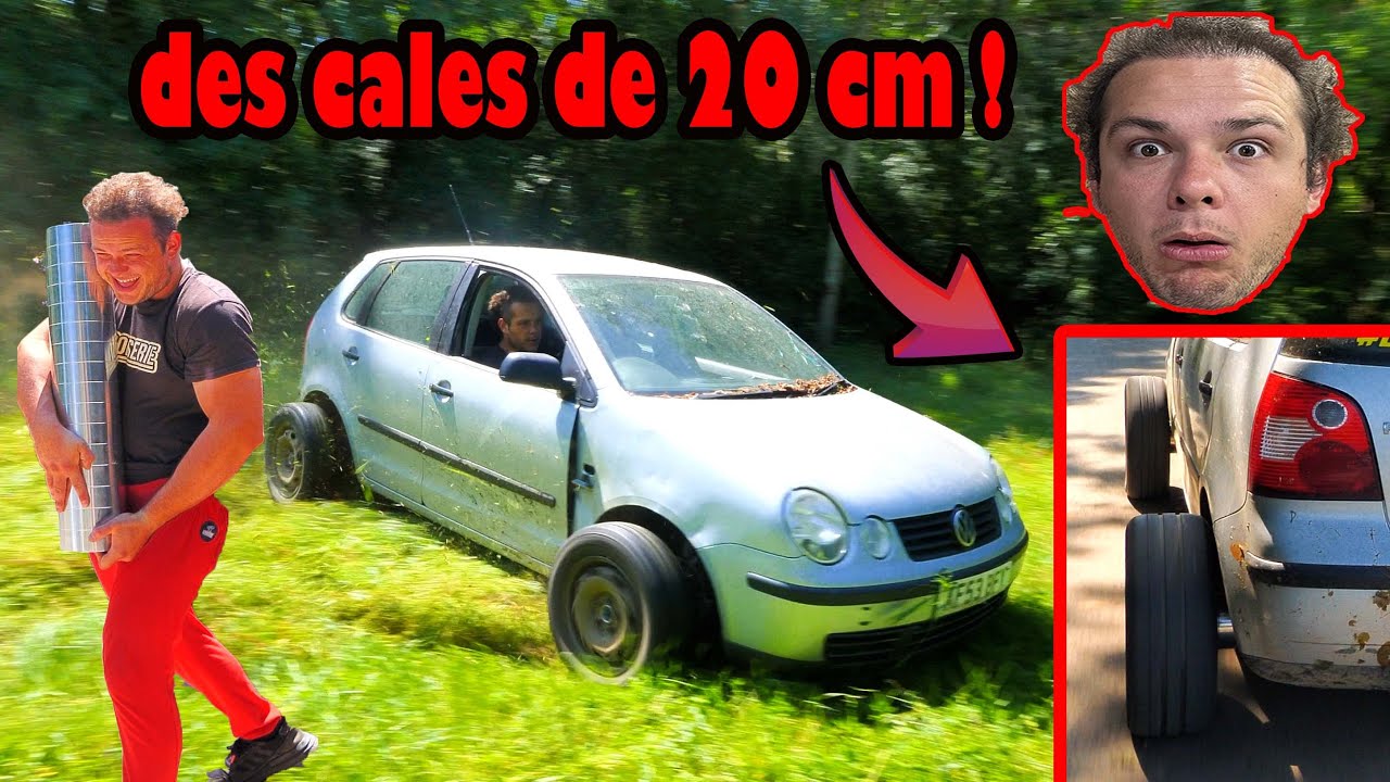 j'ai élargie ma polo a fond ! (elle a rendue l'âme)