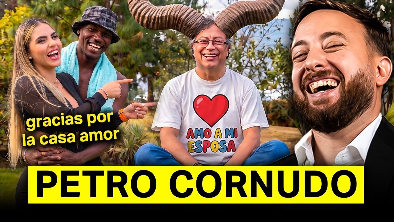 😂 La “novia” de Petro le puso los cuernos después de llenarse los bolsillos 💸 | Agustín Laje