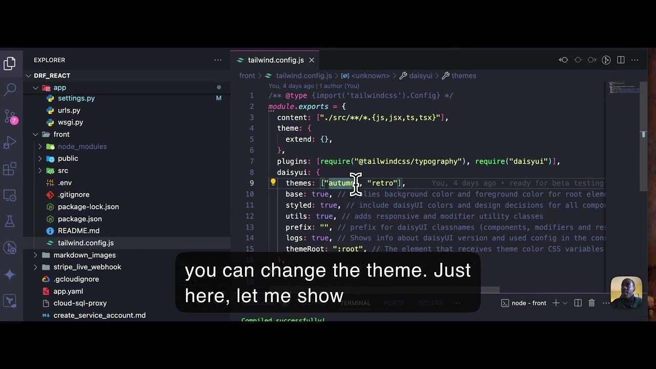 Django Launch demo video