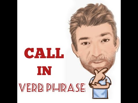 English Tutor Nick P Verb Phrase (359) Call in - Six Meanings