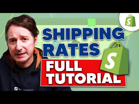 How to Setup Shipping Rates in Shopify (Full Tutorial)