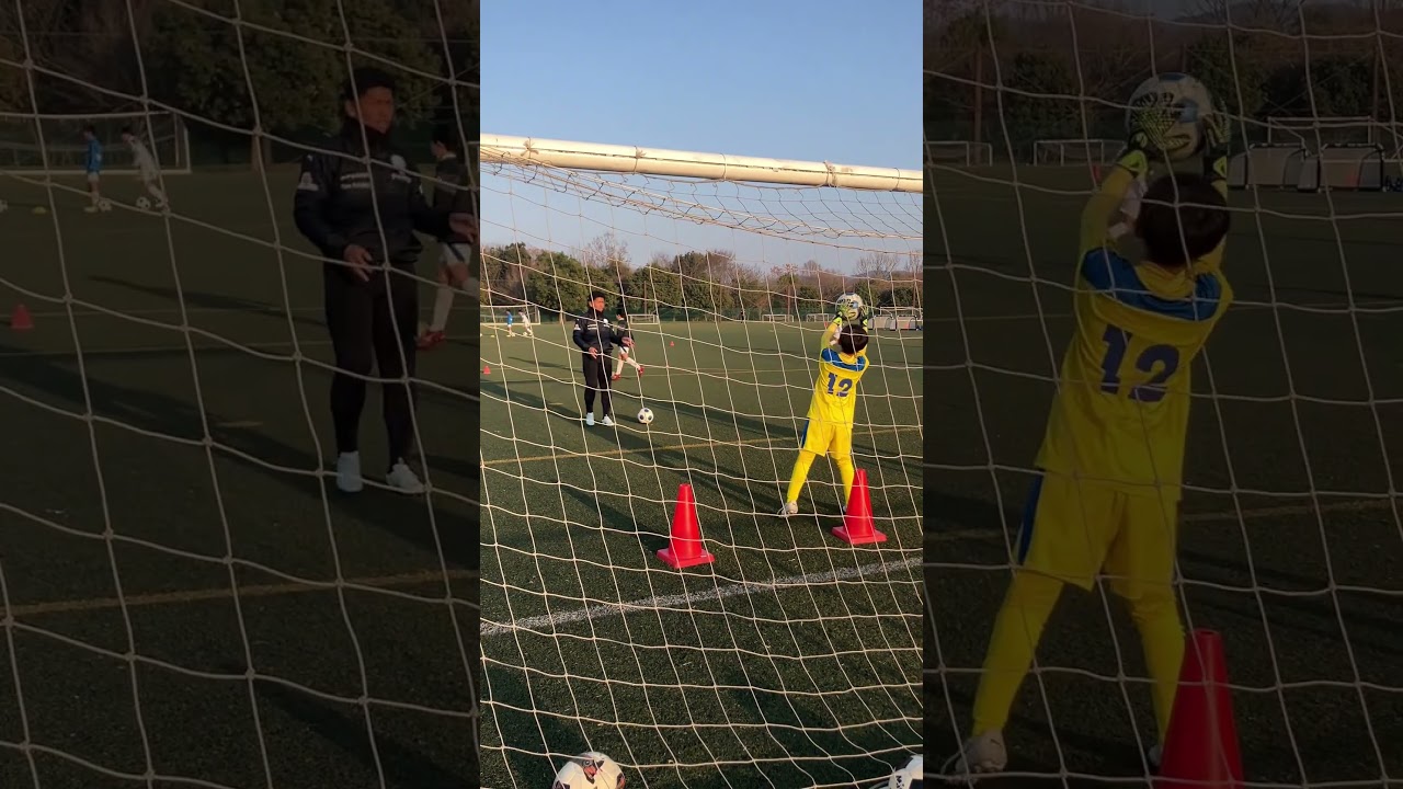 アカデミーU12GKトレーニング