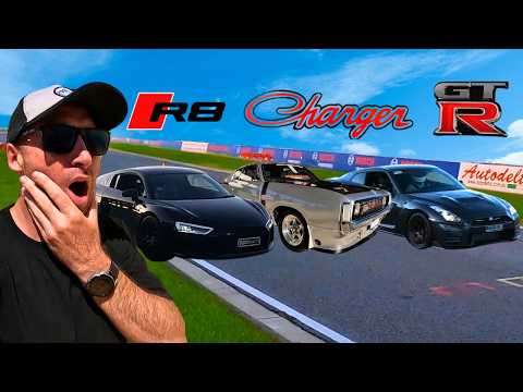 Nissan GTR vs Ferrari | WILD Roll Racing Perth Match-Ups!