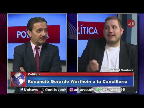 Renunció Gerardo Werthein a la Cancillería