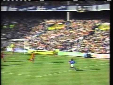 1993 (March 13) Everton 3- Nottingham Forest 0 (English Premier League)