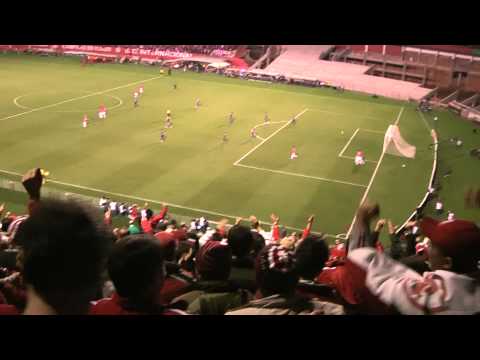 24/08/2011 Inter 3 x 1 Independiente - 1o gol do Damião filmado da Arq. em FULL HD