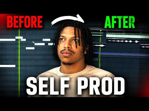 Jace makes a beat then records on it