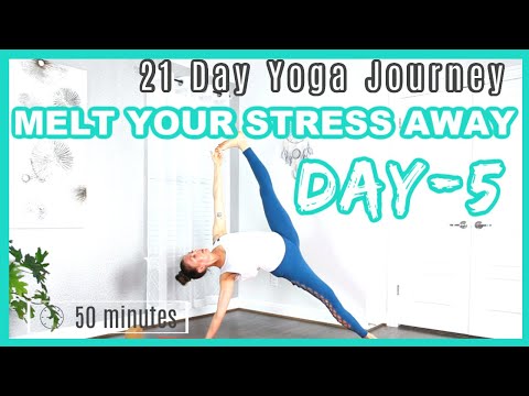 Quarantine Yoga - Day 5 - Melt Your Stress Away - Ladder Flow - Liel Cheri Yoga