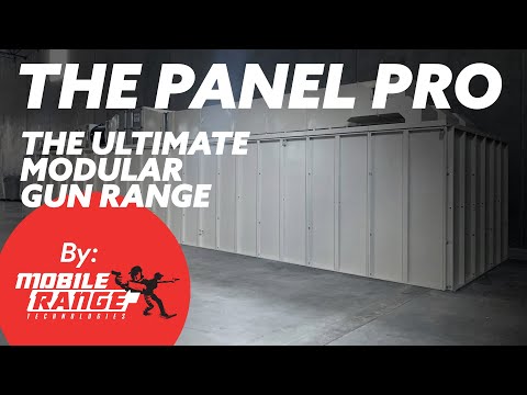 The Panel Pro - The Ultimate Modular Gun Range by Mobile Range Technologies