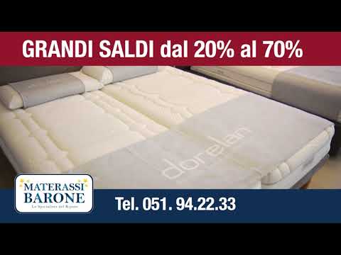 Saldi Materassi Barone 2018!!!