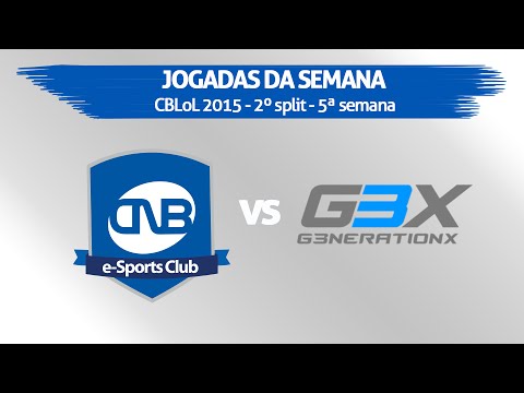 Jogadas da semana - CNB vs g3x - CBLoL 2015