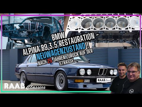 ✨BMW ALPINA B9 3.5 Restauration! ✨ Nach 25 Jahren wieder zurück auf der Straße 💨