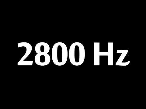 2800 Hz Test Tone