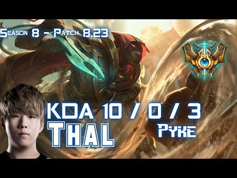 Thal PYKE vs VIKTOR Top - Patch 8.23 KR Ranked