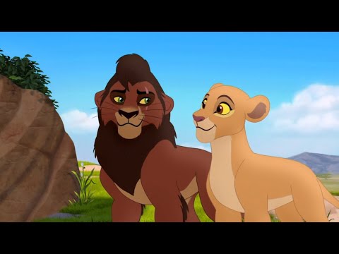 Kovu and Rafiki explains the events in Lion Guard absence-Return to the Pridelands