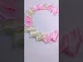 Handmade Diy Ribbon Rose Flowers Diy Diyflowers Flower Ribbon Ribbonroses Tutorial Rose