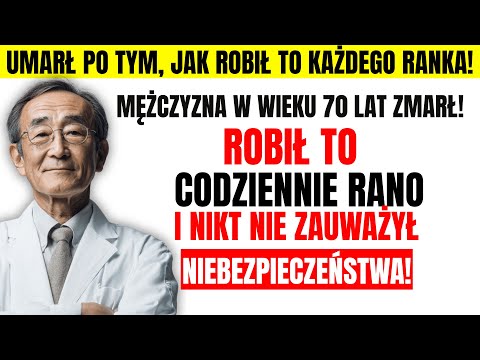 70-letni mężczyzna ZMARŁ po robieniu TEGO każdego ranka – Nie powtarzaj tego błędu!
