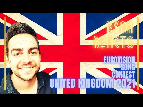 Ryan Reacts! Eurovision Song Contest [UNITED KINGDOM 2021] 'Embers' - James Newman