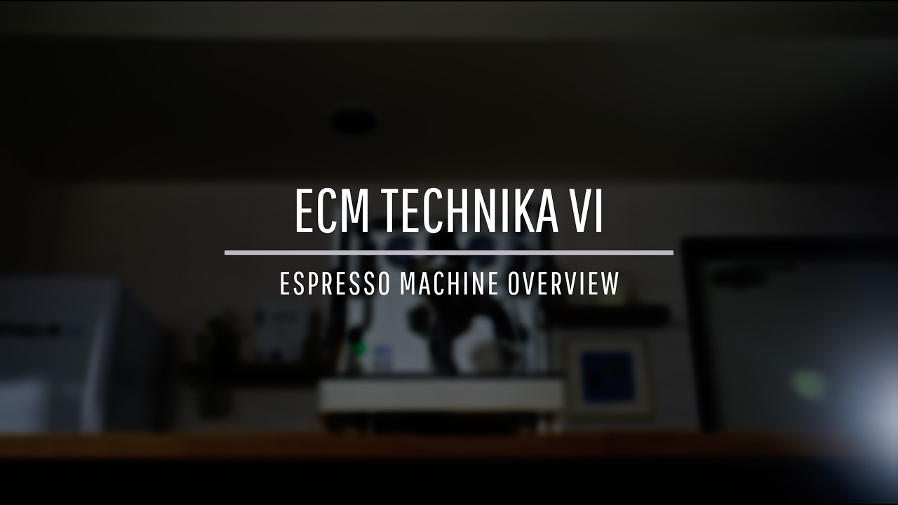 ECM Technika VI Espresso Machine Overview