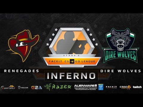 Renegades vs Dire Wolves - Inferno (FACEIT League 2015 Stage 2 OCE)