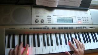 Video thumbnail for (Elfen Lied Lilium) easy version casio lk-270 by Animadness