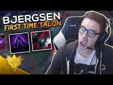 TSM Bjergsen - FIRST TIME TALON - League of Legends Funny Moments & Highlights