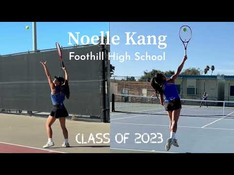 Noelle Kang - Women’s Tennis Video