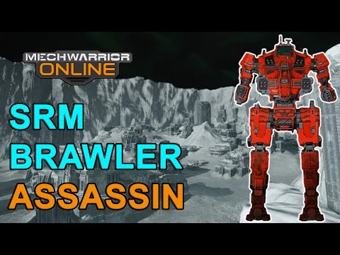4x SRM4 Brawler Assassin! - Mechwarrior Online - TTB