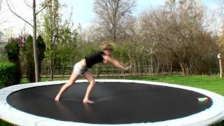 Tumbling tutorial: How to do a side aerial (cartwheel without hands)